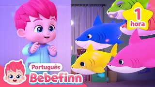 Bebê Tubarão Meu Melhor Amigo🦈  Doo doo doo   Completo  Bebefinn em PortuguêsCanções Infantis [upl. by Paige]