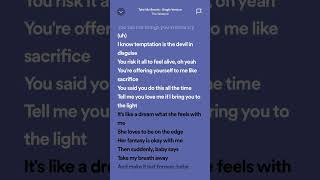 The Weeknd  Take My Breath Single Version hits tiktok spotifylyrics trending viralhits [upl. by Rehpinej876]