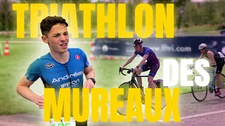 UNE COURSES DURE TRIATHLON DES MUREAUX [upl. by Inihor]