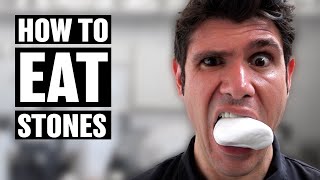 HOW TO EAT STONES  A Sculptors Vlog [upl. by Darline]