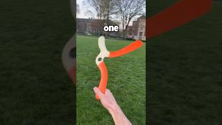 Throwing A BOOMERANG Around A Flagpole 🪃🇺🇸 boomerang boomerangs pennstate outdoors [upl. by Aimaj]