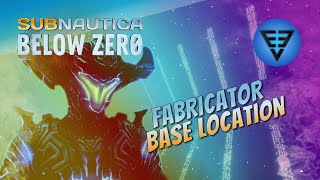 Fabricator Base Location Subnautica Below Zero [upl. by Iroc]