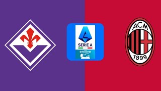 Fiorentina  Milan SerieA 2425 [upl. by Dekow]