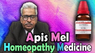 Homeopathy Medicine  Apis Mellifica  Dr PS Tiwari [upl. by Ecnerolf]