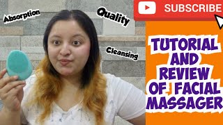 Tutorial And Review Of Facial Massager ⬅️ facialmassager review tutorial [upl. by Snave]