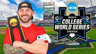 I Brought the College World Series To MLB The Show [upl. by Ilaire]