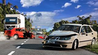 BeamNG Drive  Realistic Car Crashes 8 [upl. by Berke492]