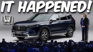 ALL NEW Honda CRV Shocked The Entire Car Industry [upl. by Nhguavoj]