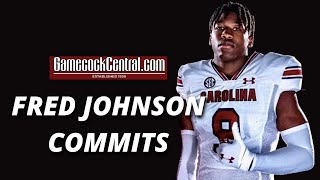 Linebacker Fred Johnson commits to South Carolina [upl. by Paik]