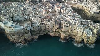 Grotta Palazzese Polignano a Mare Bari Italy [upl. by Garrek]