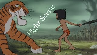 The Jungle Book  Fight Scene HD [upl. by Andromache576]