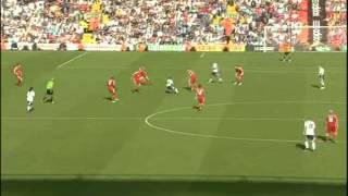 John Arne Riise Goal  Liverpool 3 Tottenham Hotspur 0  Premiership 23906 [upl. by Anatak418]