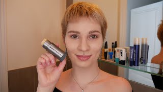 Kryolan TV Paint Stick Review  Demonstration And How to Use it Shade Ivory [upl. by Sedicla]