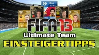 FIFA 13  Tipps amp Tricks deutschHD Ultimate Team für Neueinsteiger [upl. by Aihseym60]