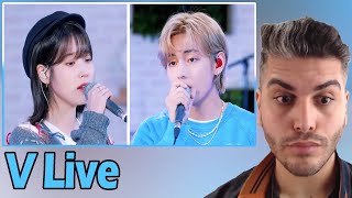 V 뷔 amp IU 아이유  Ending Scene 이런 엔딩  IU’s Palette 아이유의 팔레트 REACTION  KPOP TEPKİ [upl. by Teage881]