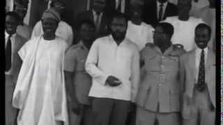 Ojukwu and Gowon in Aburi Ghana [upl. by Jat721]