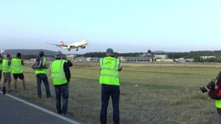 HD AFZ Airside spotting during sunrise  Zurich Airport  21062014 [upl. by Lyle802]