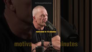 Doing daily actions through discipline vs motivation  Jocko Willink [upl. by Hoskinson]