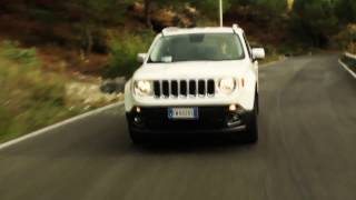 Jeep Renegade Limited 16 diesel 120 cavalli prova su strada ed impressioni di guida [upl. by Mallissa223]