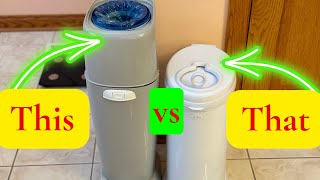 Battle Of The Diaper Bins Diaper Genie Vs Ubbi Diaper Pail  Which Is Best [upl. by Lohrman]