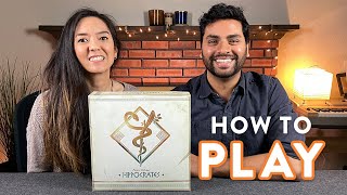 Hippocrates Board Game  Kickstarter Tutorial [upl. by Fawna]