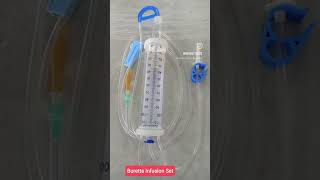 Burette infusion set [upl. by Auqenet]