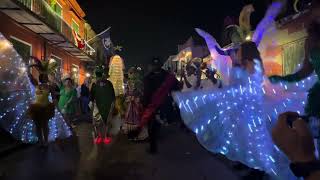 Bourbon Street Brass Band w LED Revelers amp LED Stilt Walkers [upl. by Festus]