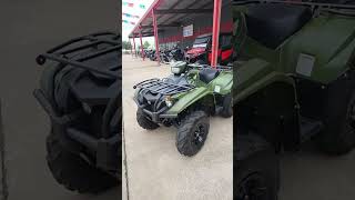 23 Yamaha Kodiak 700 EPS green [upl. by Ahsercul]