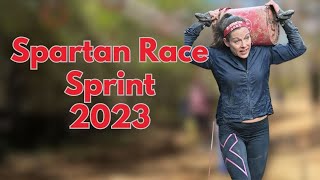 Spartan Race Sprint 2023 All Obstacles With Instructions [upl. by Miehar]