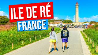 ILE DE RE  FRANCE Tour of the island of Ile de Ré France in 4K [upl. by Ynnavoig]