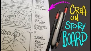 COMO HACER UN STORYBOARD [upl. by Yruok512]