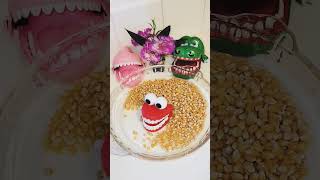 REVERSE POPCORN 🍿 While Eye Dentist 😃 Laughing ASMR asmr erlinda60mixvlog [upl. by Katy906]