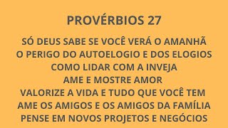 Leituras em Provérbios 27 [upl. by Irving]