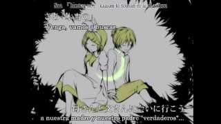 【mothy feat Kagamine Rin · Len】 Tale of Abandonment on a Moonlit Night 【Sub Español  Romaji】 [upl. by Aicenert831]