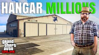 How To Make MILLIONS With The HANGAR In GTA Online 2024 [upl. by Macri]