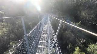 Six Foot Track NSW Bowtells Swing Bridge Sept 2019 [upl. by Eilasor]