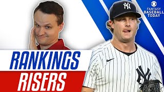 2 HUGE Starting Pitcher Returns Plus Rankings RISERS amp FALLERS  Fantasy Baseball Advice [upl. by Arenahs547]