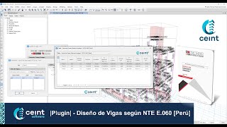 PLUGIN  Diseño Automatizado de Vigas según NTE E060  PERU [upl. by Atinomar]