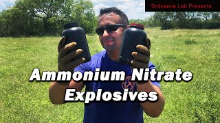 Testing Ammonium Nitrate Based Explosives [upl. by Nora]