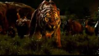 The Jungle Book 2016 Shere Khan VS Baloo Clip in HD [upl. by Ddej250]