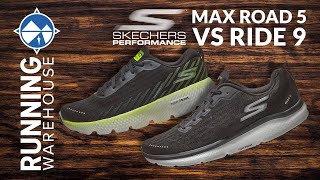 Skechers Max Road 5 vs Skechers Ride 9  Best Skechers Running Shoes For Daily Training [upl. by Odrarebe]