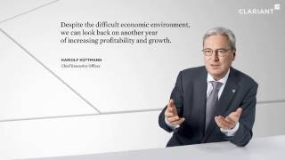 Clariant Annual Report 2015 [upl. by Marka363]