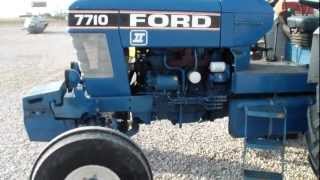 1987 Ford 7710 Tractor  Part 1 [upl. by Anelim991]