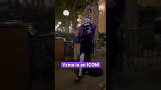 Yzma from Emperors New Groove  Disneyland After Dark [upl. by Sidky]