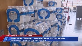 Virginia Tech Blacksburg dealing with boil water advisory [upl. by Sanez27]