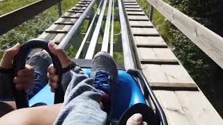 Piancavallo Alpine Coaster Aviano Italy [upl. by Wanda]