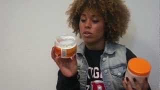 Cantu for Natural Hair Line Review curling cream and deep treatment masque [upl. by Naira]