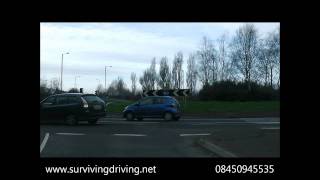 Positioning  Baglan roundabout  Turning right to Swansea A48 [upl. by Donoghue]