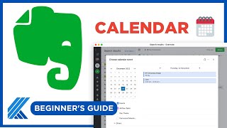 Beginners Guide to Evernote Calendar Full Walkthrough [upl. by Herbst]