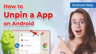 📱 How to Unpin an App on Android 2024  Unlocking Your Devices Full Potential [upl. by Figone]